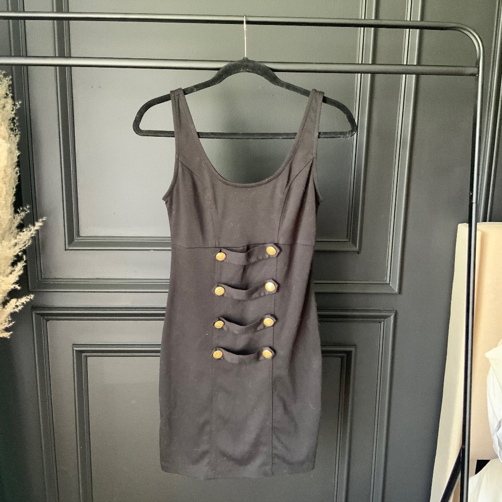 Black Tanktop Mini Dress